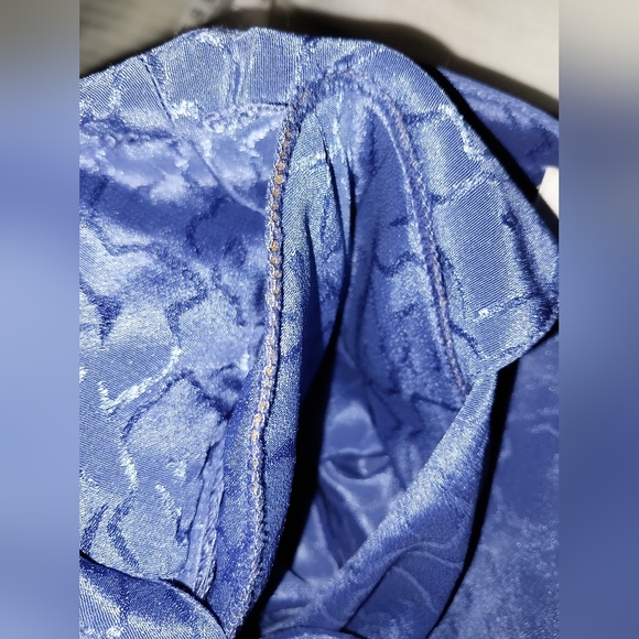 Vintage 80s Billy Jack Apparel Blue Dress Size 11/12 - Picture 10 of 16